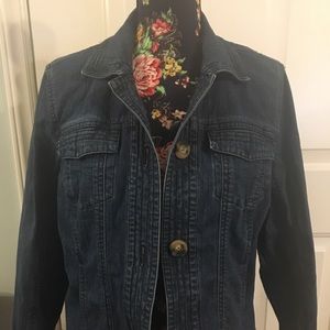 Coldwater Creek denim jacket size 10